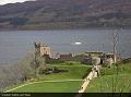 Urquhart Casle aan Loch ness
